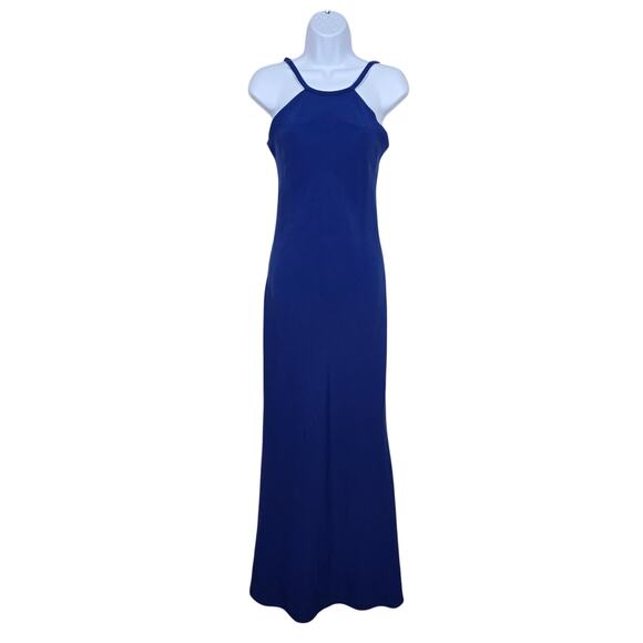 Calvin Klein Crepe Halter Dress Size 2 - Picture 1 of 5